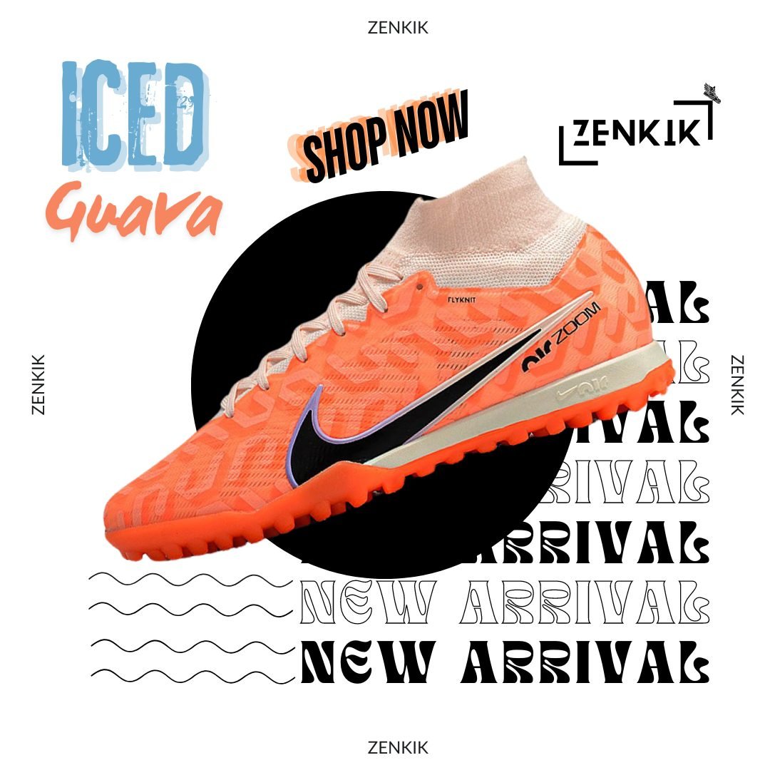 Nike Iced Guava High-Neck Turf Shoe