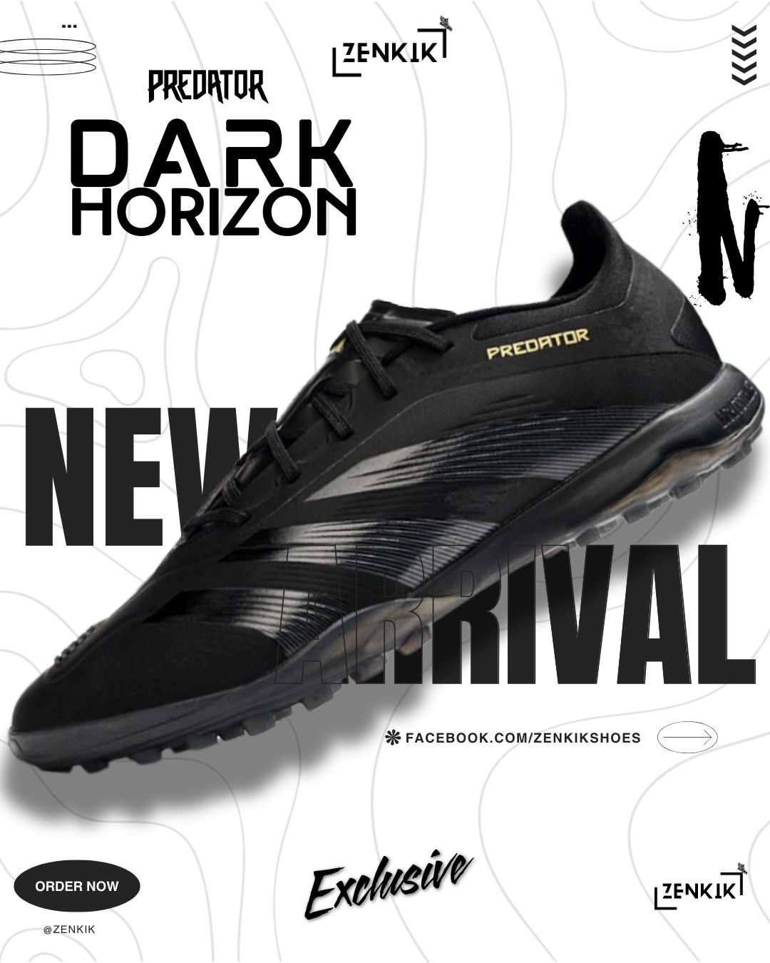 Adidas Dark Horizon Low-Neck Turf Shoe