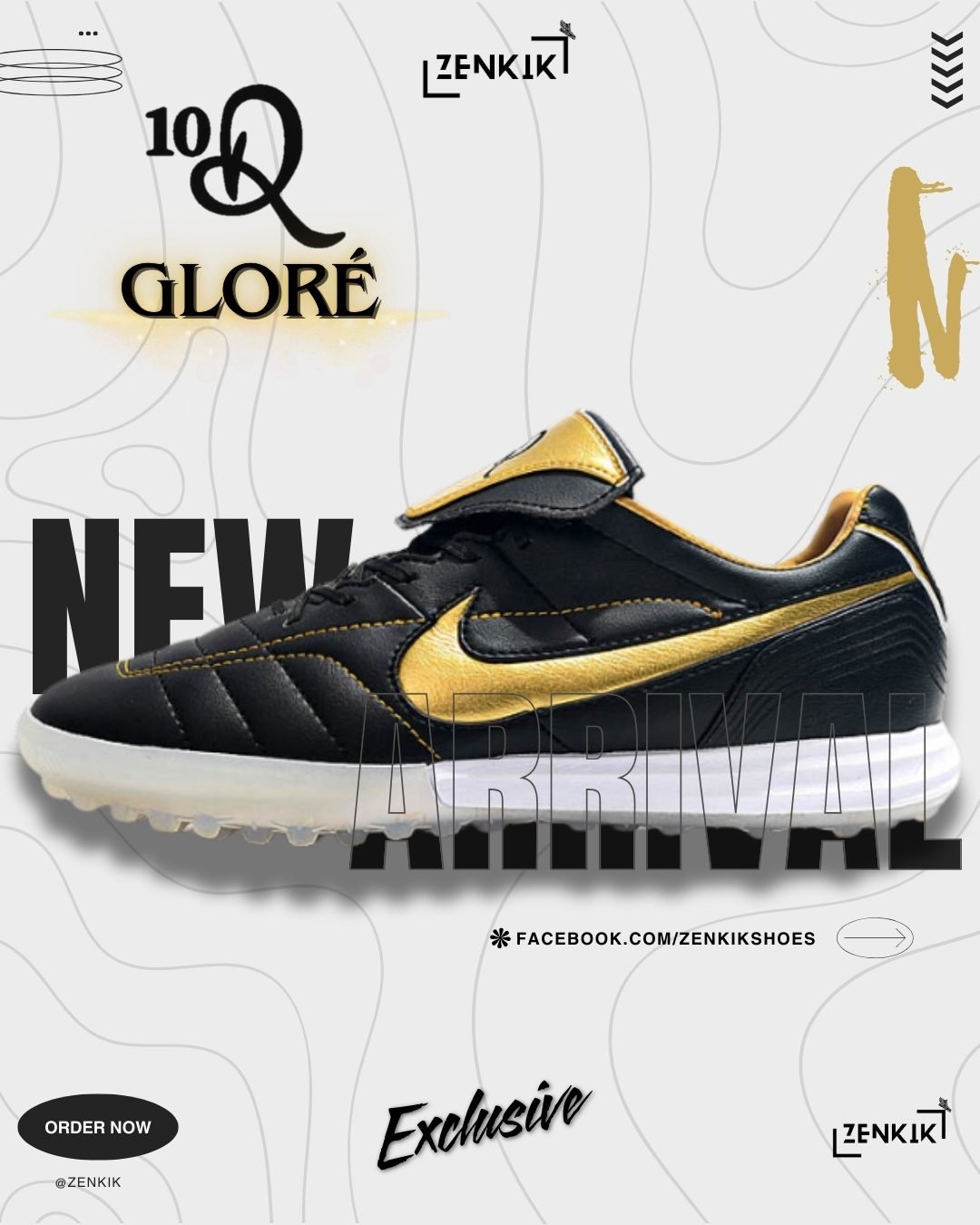 Nike Tiempo R10 Gloré Low-Neck Turf Shoe black red menswear hoodie social media post (1080 x 1350 px) (34)